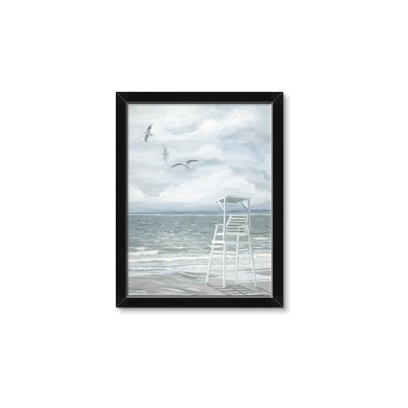 Picture of Lifeguard Chair _GroupedProduct_Rectangle_Portrait_Framed_Matted_