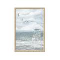 Picture of Lifeguard Chair _GroupedProduct_Rectangle_Portrait_Framed_Matted_