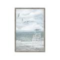 Picture of Lifeguard Chair _GroupedProduct_Rectangle_Portrait_Framed_Matted_