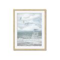 Picture of Lifeguard Chair _GroupedProduct_Rectangle_Portrait_Framed_Matted_
