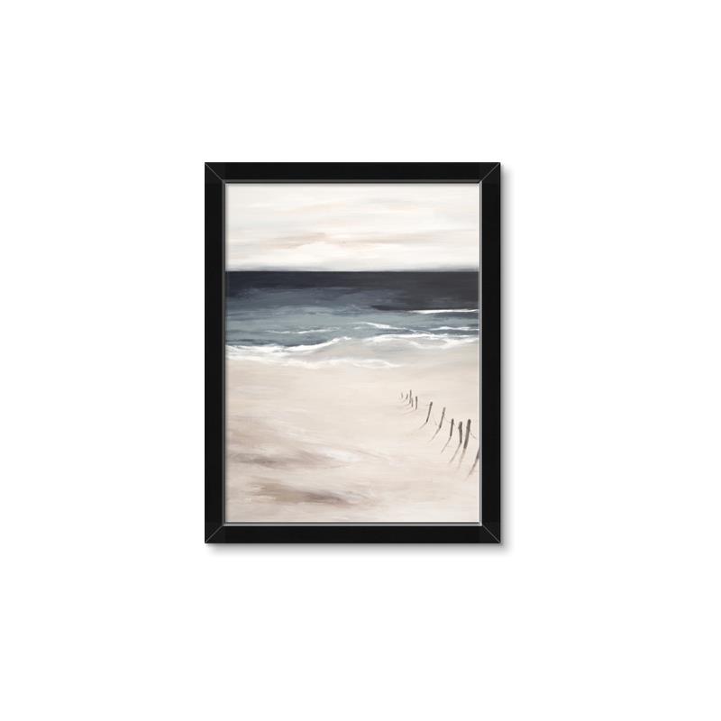 Picture of Dark Beach _GroupedProduct_Rectangle_Portrait_Framed_Matted_