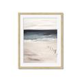 Picture of Dark Beach _GroupedProduct_Rectangle_Portrait_Framed_Matted_