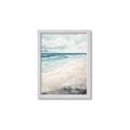 Picture of Sandy Teal Beach _GroupedProduct_Rectangle_Portrait_Framed_Matted_