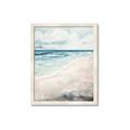 Picture of Sandy Teal Beach _GroupedProduct_Rectangle_Portrait_Framed_Matted_