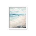 Picture of Sandy Teal Beach _GroupedProduct_Rectangle_Portrait_Framed_Matted_