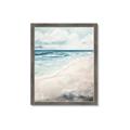 Picture of Sandy Teal Beach _GroupedProduct_Rectangle_Portrait_Framed_Matted_