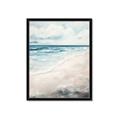Picture of Sandy Teal Beach _GroupedProduct_Rectangle_Portrait_Framed_Matted_