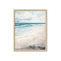 Picture of Sandy Teal Beach _GroupedProduct_Rectangle_Portrait_Framed_Matted_