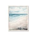 Picture of Sandy Teal Beach _GroupedProduct_Rectangle_Portrait_Framed_Matted_