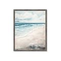 Picture of Sandy Teal Beach _GroupedProduct_Rectangle_Portrait_Framed_Matted_