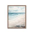 Picture of Sandy Teal Beach _GroupedProduct_Rectangle_Portrait_Framed_Matted_