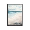 Picture of Sandy Teal Beach _GroupedProduct_Rectangle_Portrait_Framed_Matted_