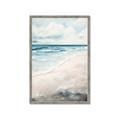 Picture of Sandy Teal Beach _GroupedProduct_Rectangle_Portrait_Framed_Matted_