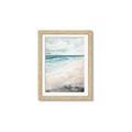 Picture of Sandy Teal Beach _GroupedProduct_Rectangle_Portrait_Framed_Matted_