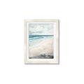 Picture of Sandy Teal Beach _GroupedProduct_Rectangle_Portrait_Framed_Matted_