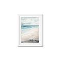 Picture of Sandy Teal Beach _GroupedProduct_Rectangle_Portrait_Framed_Matted_