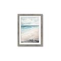 Picture of Sandy Teal Beach _GroupedProduct_Rectangle_Portrait_Framed_Matted_