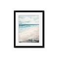 Picture of Sandy Teal Beach _GroupedProduct_Rectangle_Portrait_Framed_Matted_