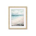 Picture of Sandy Teal Beach _GroupedProduct_Rectangle_Portrait_Framed_Matted_