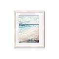 Picture of Sandy Teal Beach _GroupedProduct_Rectangle_Portrait_Framed_Matted_