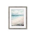 Picture of Sandy Teal Beach _GroupedProduct_Rectangle_Portrait_Framed_Matted_