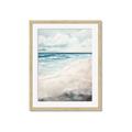 Picture of Sandy Teal Beach _GroupedProduct_Rectangle_Portrait_Framed_Matted_