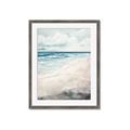 Picture of Sandy Teal Beach _GroupedProduct_Rectangle_Portrait_Framed_Matted_