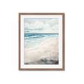 Picture of Sandy Teal Beach _GroupedProduct_Rectangle_Portrait_Framed_Matted_