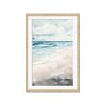 Picture of Sandy Teal Beach _GroupedProduct_Rectangle_Portrait_Framed_Matted_