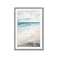 Picture of Sandy Teal Beach _GroupedProduct_Rectangle_Portrait_Framed_Matted_