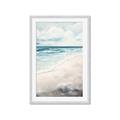 Picture of Sandy Teal Beach _GroupedProduct_Rectangle_Portrait_Framed_Matted_