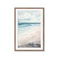 Picture of Sandy Teal Beach _GroupedProduct_Rectangle_Portrait_Framed_Matted_