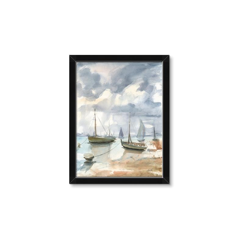 Picture of Boats Landing ll _GroupedProduct_Rectangle_Portrait_Framed_Matted_