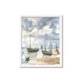 Picture of Boats Landing ll _GroupedProduct_Rectangle_Portrait_Framed_Matted_