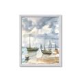 Picture of Boats Landing ll _GroupedProduct_Rectangle_Portrait_Framed_Matted_