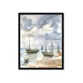 Picture of Boats Landing ll _GroupedProduct_Rectangle_Portrait_Framed_Matted_