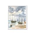 Picture of Boats Landing ll _GroupedProduct_Rectangle_Portrait_Framed_Matted_