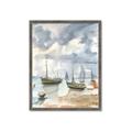 Picture of Boats Landing ll _GroupedProduct_Rectangle_Portrait_Framed_Matted_