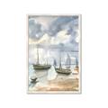 Picture of Boats Landing ll _GroupedProduct_Rectangle_Portrait_Framed_Matted_