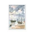 Picture of Boats Landing ll _GroupedProduct_Rectangle_Portrait_Framed_Matted_