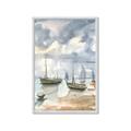 Picture of Boats Landing ll _GroupedProduct_Rectangle_Portrait_Framed_Matted_