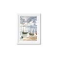 Picture of Boats Landing ll _GroupedProduct_Rectangle_Portrait_Framed_Matted_