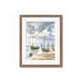 Picture of Boats Landing ll _GroupedProduct_Rectangle_Portrait_Framed_Matted_