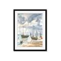 Picture of Boats Landing ll _GroupedProduct_Rectangle_Portrait_Framed_Matted_