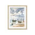 Picture of Boats Landing ll _GroupedProduct_Rectangle_Portrait_Framed_Matted_
