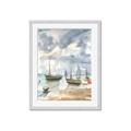 Picture of Boats Landing ll _GroupedProduct_Rectangle_Portrait_Framed_Matted_