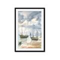 Picture of Boats Landing ll _GroupedProduct_Rectangle_Portrait_Framed_Matted_