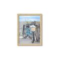 Picture of Blue Bicycle _GroupedProduct_Rectangle_Portrait_Framed_Matted_