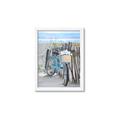 Picture of Blue Bicycle _GroupedProduct_Rectangle_Portrait_Framed_Matted_