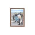 Picture of Blue Bicycle _GroupedProduct_Rectangle_Portrait_Framed_Matted_